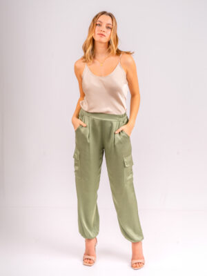 Pantalon Positano - Verde Salvia - M