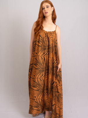 Vestido Messina - Terra