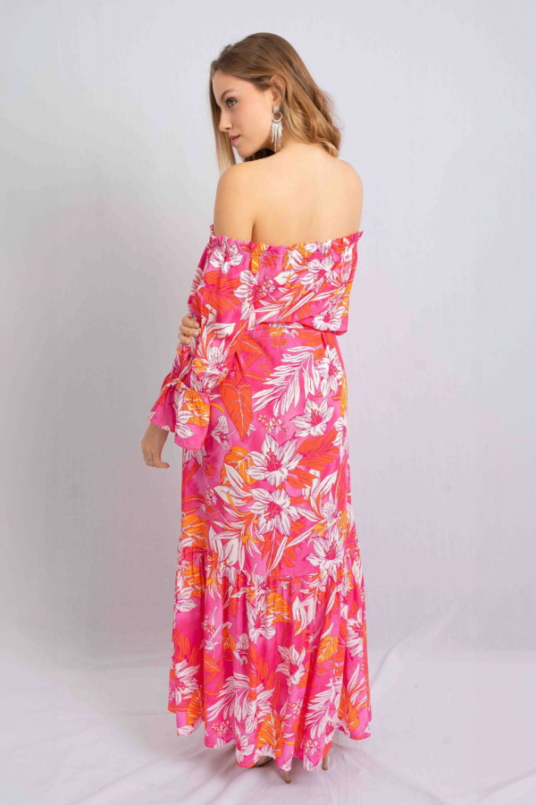 Vestido Tropea - Fucsia - Imagen 4