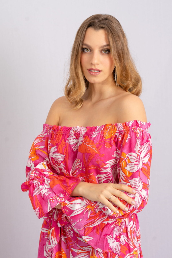 Vestido Tropea - Fucsia - Imagen 6