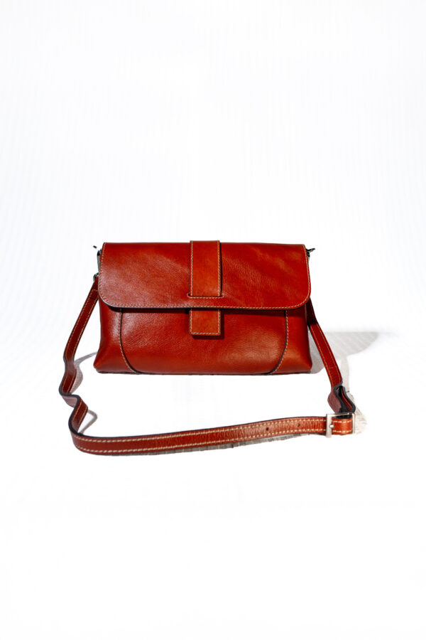 cartera sorrento tracolla - camel  - m