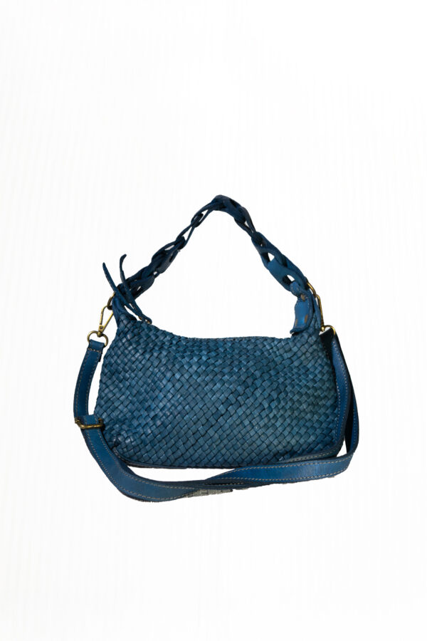 cartera trieste mini - blu - m