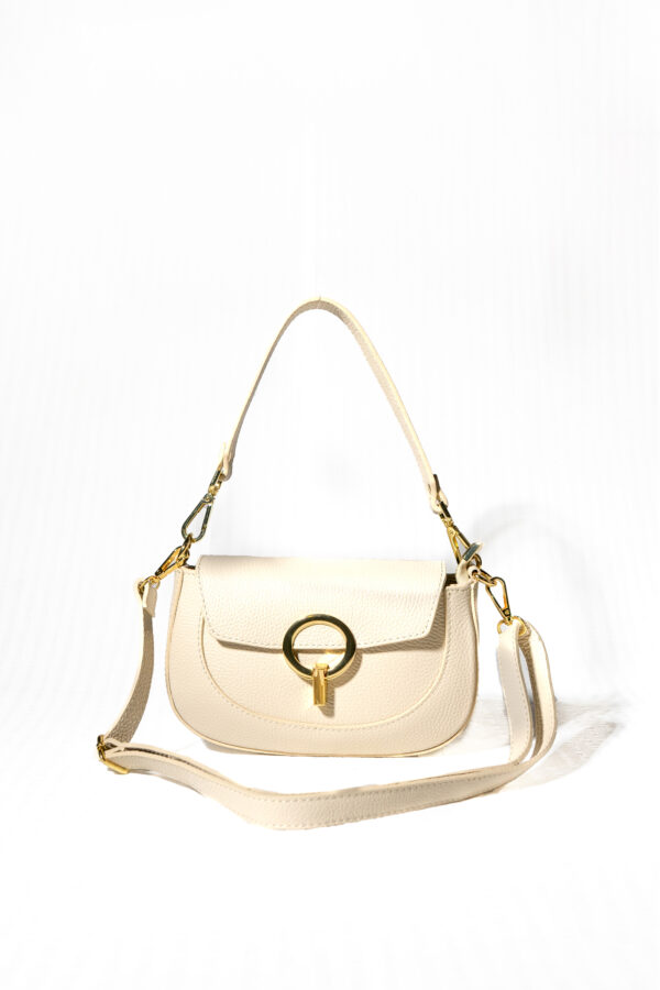 Cartera pompei tracolla - beige - m