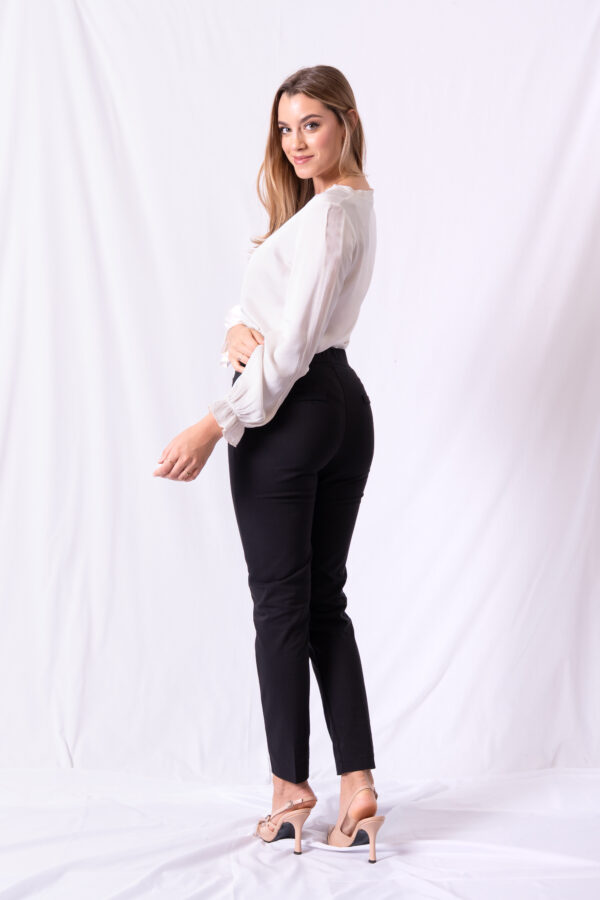 Blusa Salerno con Gasa - Burro - Imagen 3