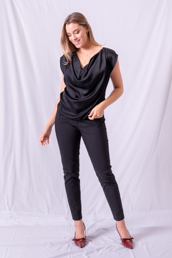 Top Salerno - Nero - Imagen 2