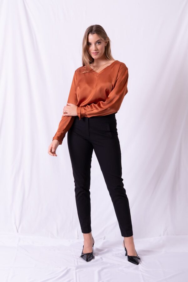 Blusa Salerno Cuello V - Antique