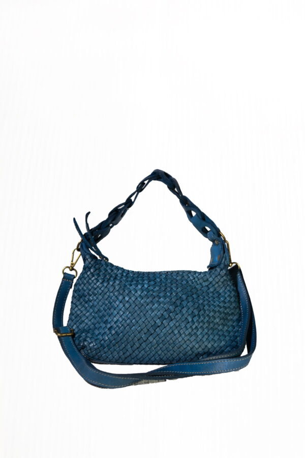 cartera trieste mini - blu - m