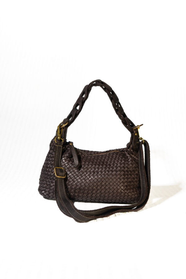 cartera trieste mini - moro - m