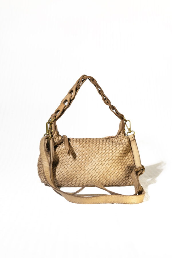 cartera trieste mini - cuoio - m