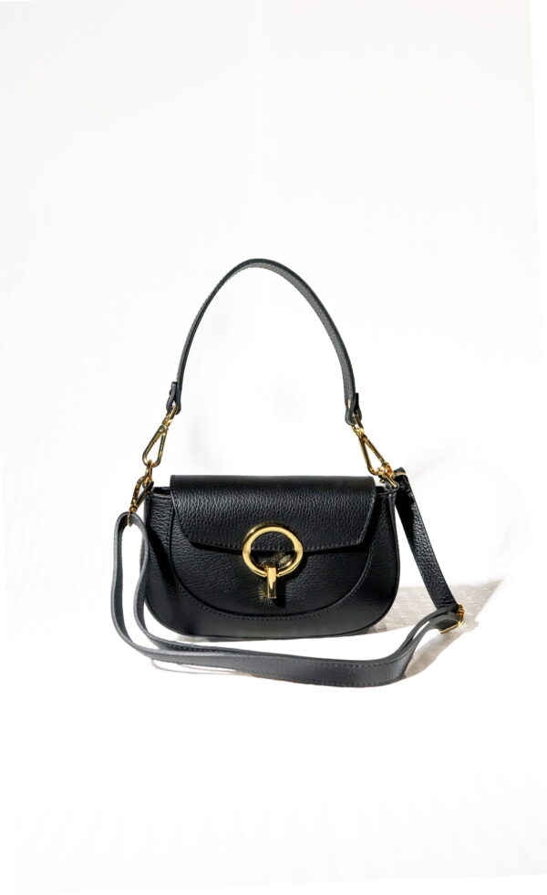 Cartera pompei tracolla - nero - m