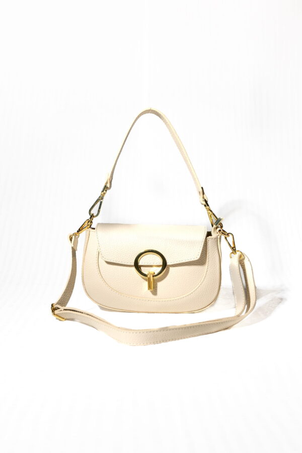 Cartera pompei tracolla - beige - m