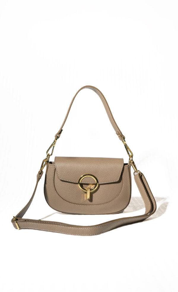 Cartera pompei tracolla - taupe - m